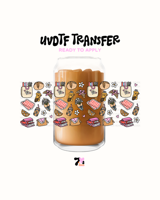 Summer Books - UVDTF Wrap