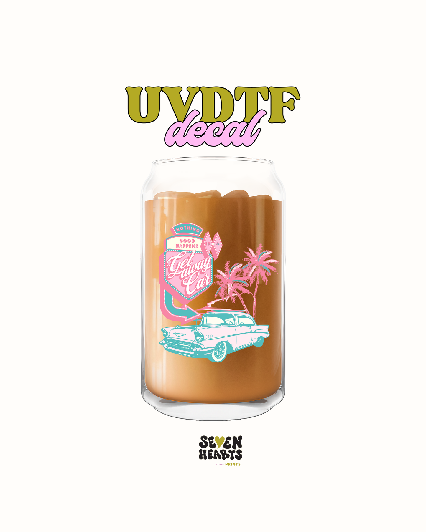 Get away car - UV DTF