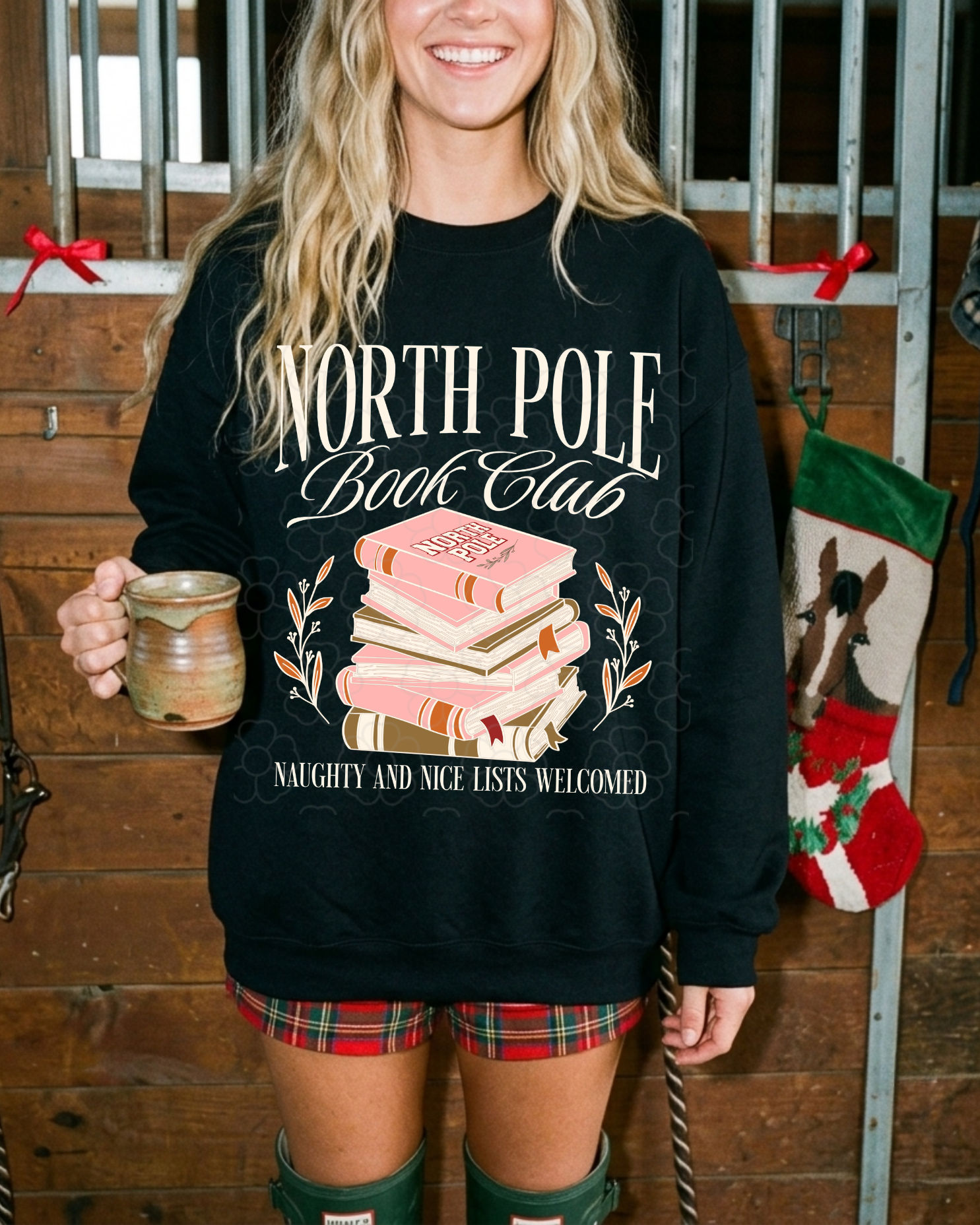 Noeth Pole Book Club white - DTF Transfers