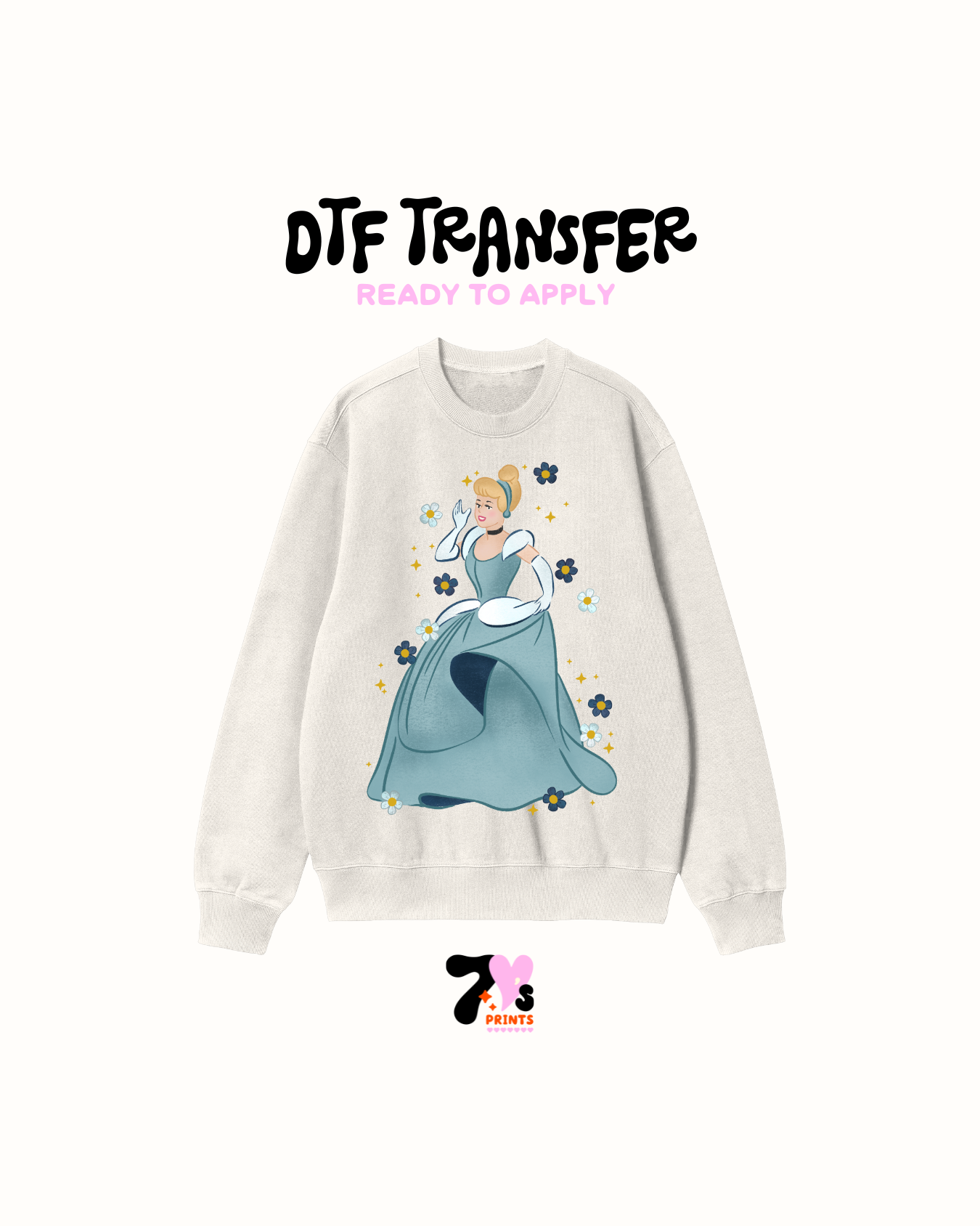 Princess world  -  DTF Transfers