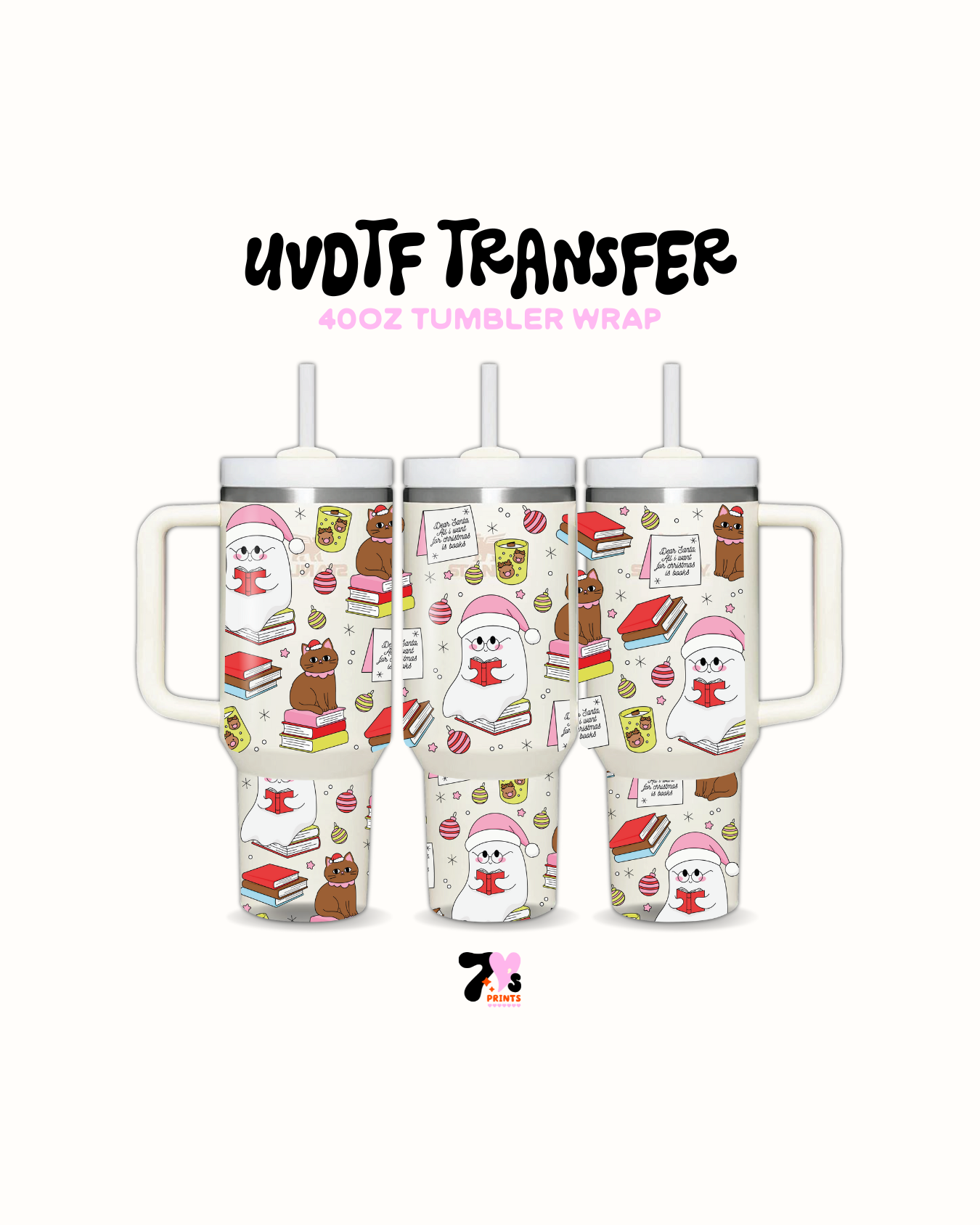 Xmas Vibes - UVDTF Wrap