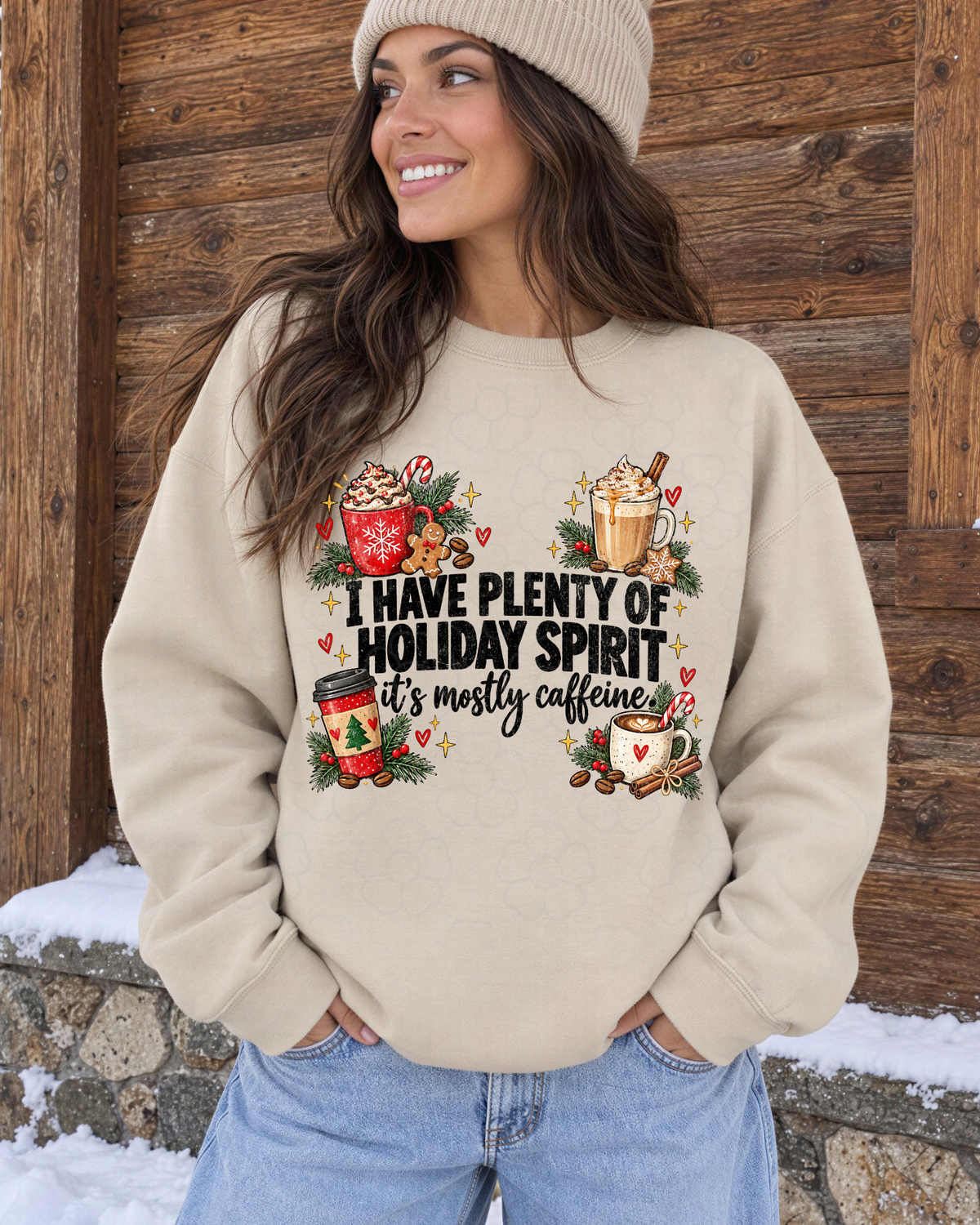 I have plenty holiday spirit- DTF Transfers