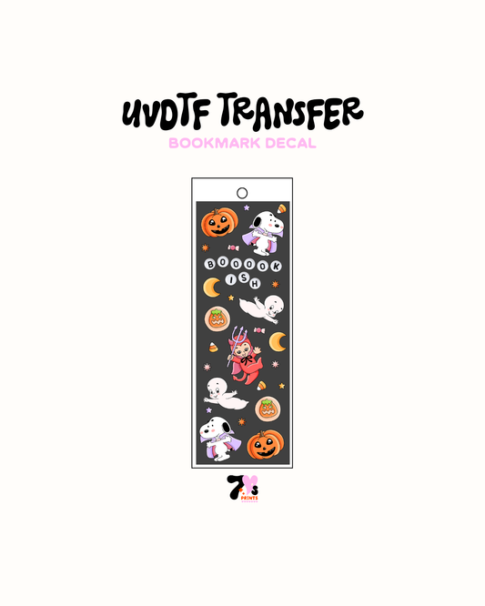 UVDTF Bookmark Decal #366