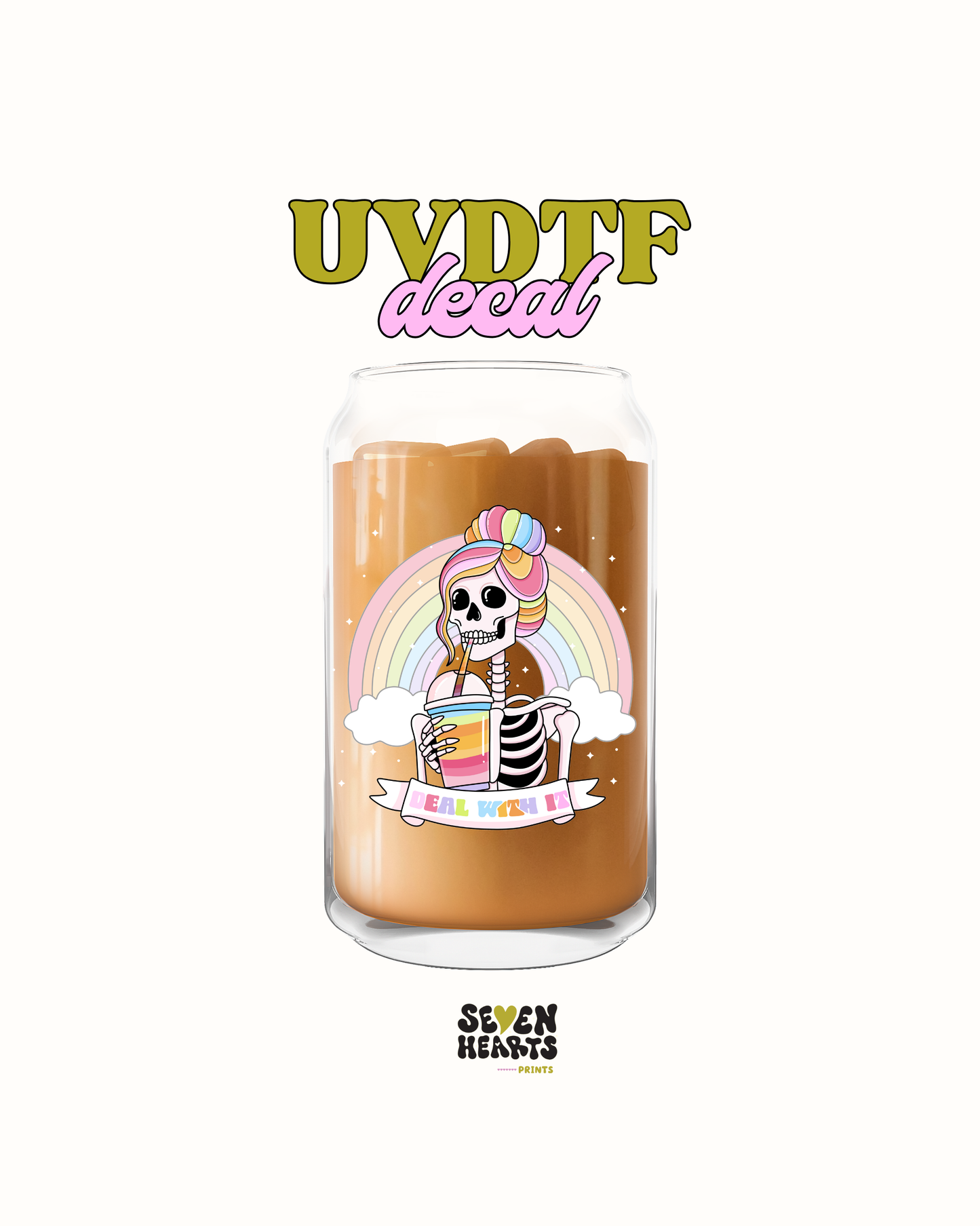 Lidiar con ello - UV DTF