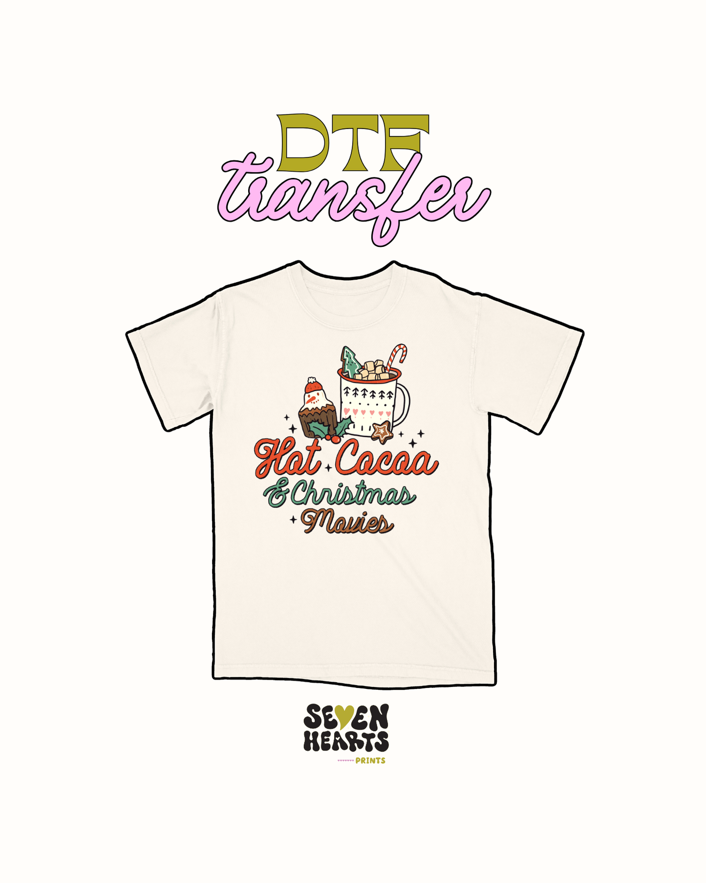 Hot cocoa - DTF Transfer