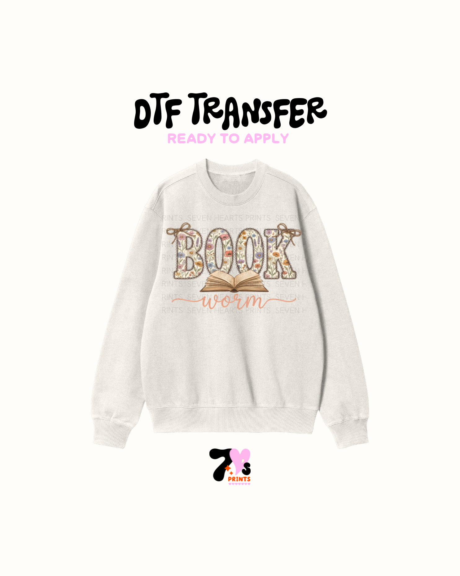Bookworm (Bow) - DTF Transfers