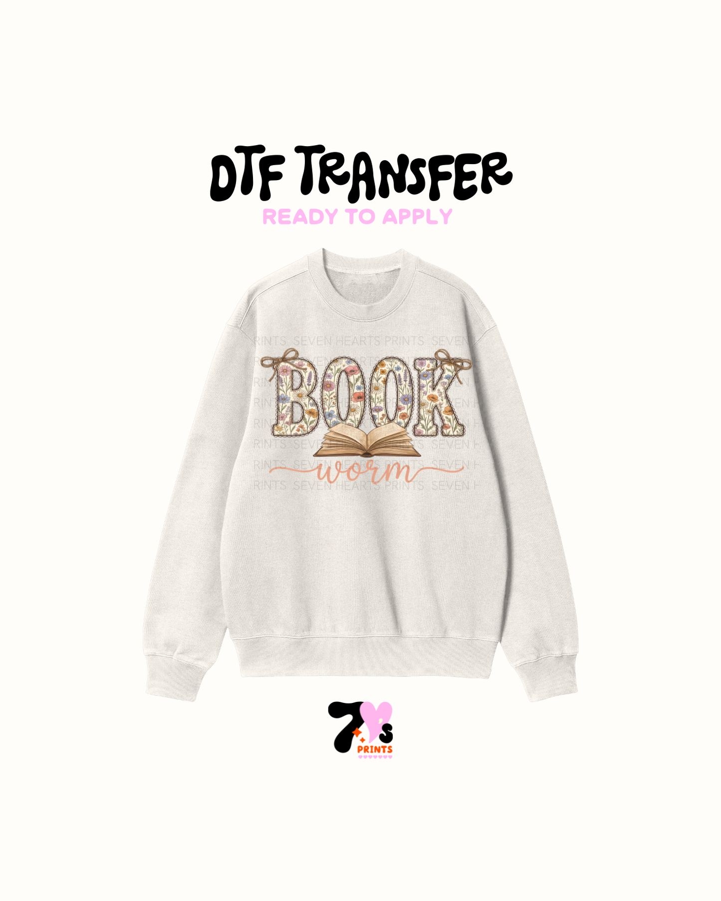 Bookworm (Bow) - DTF Transfers