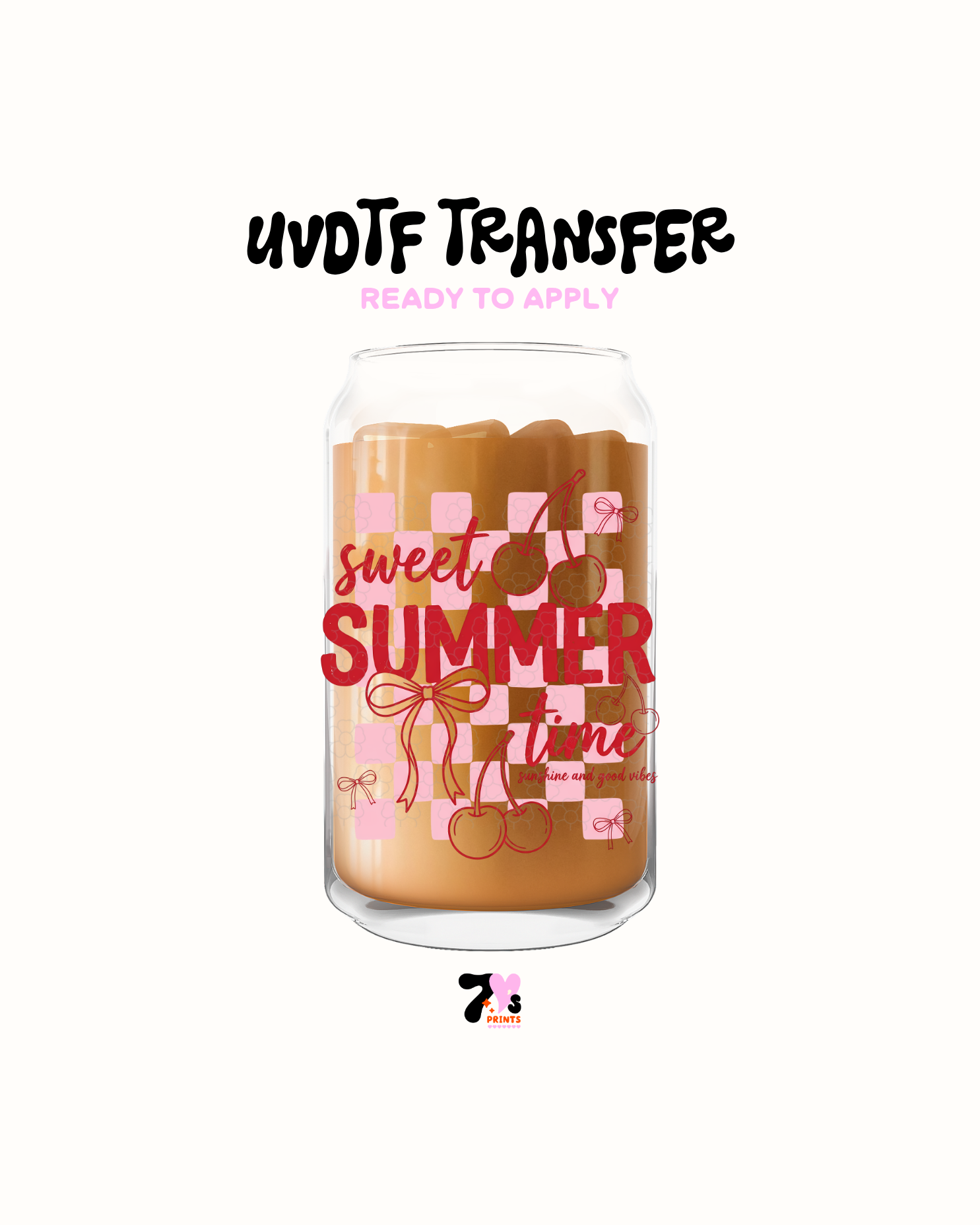 Sweet summer time  - UVDTF Decal