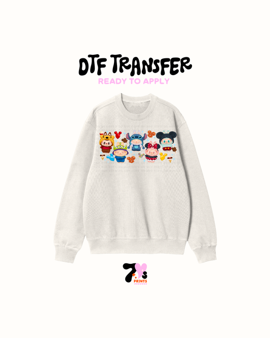 Labubus and friends - DTF Transfer