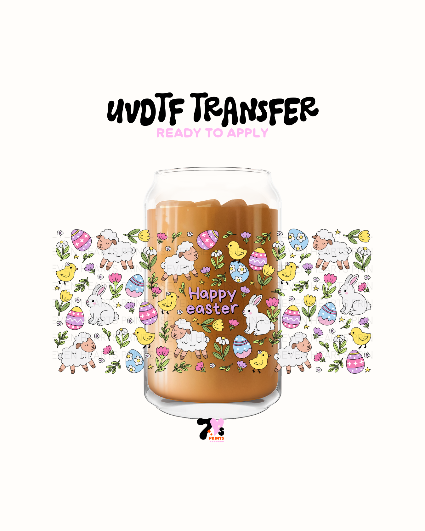 Happy Easter - UVDTF Wrap