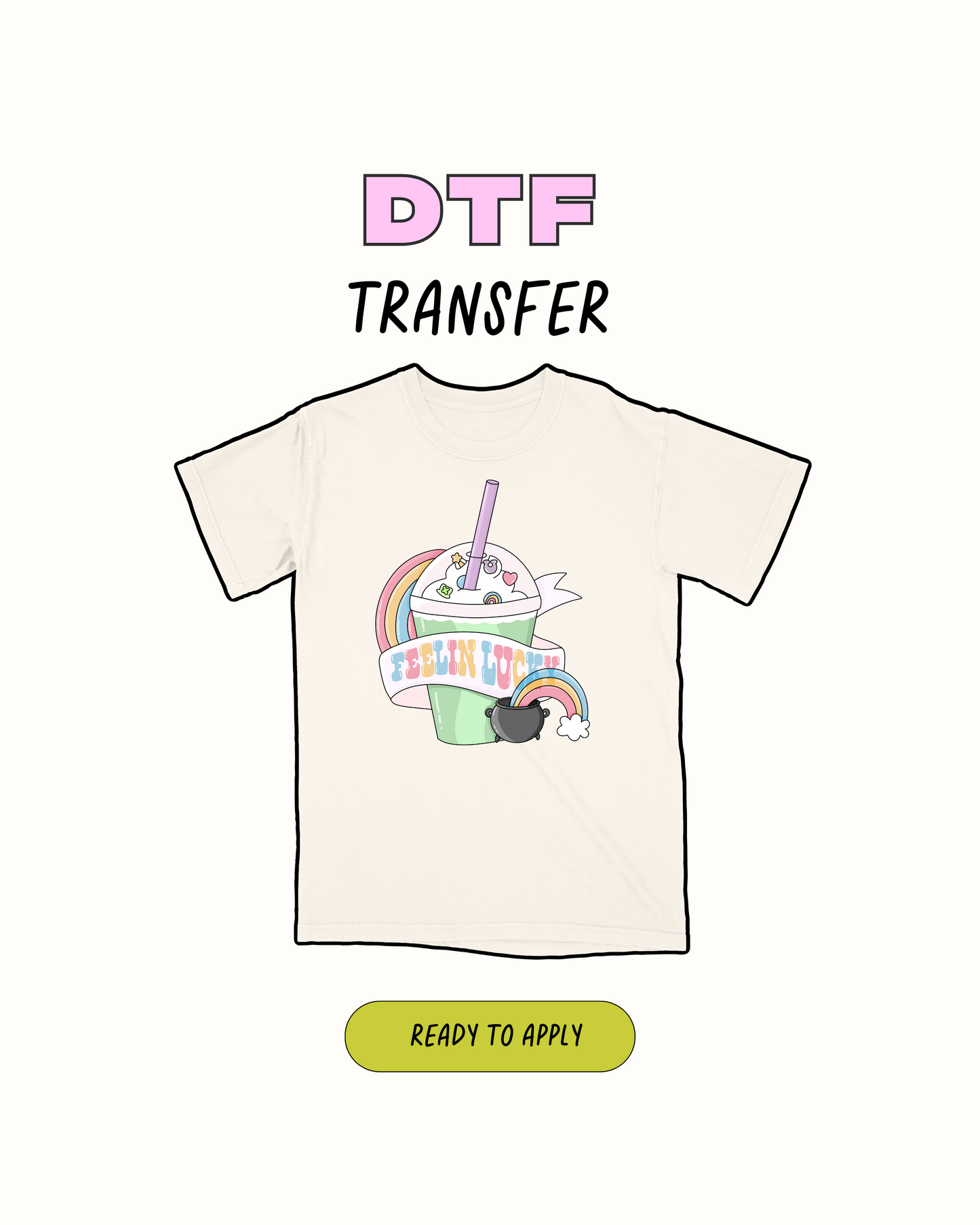 Feeling Lucky -  DTF Transfer