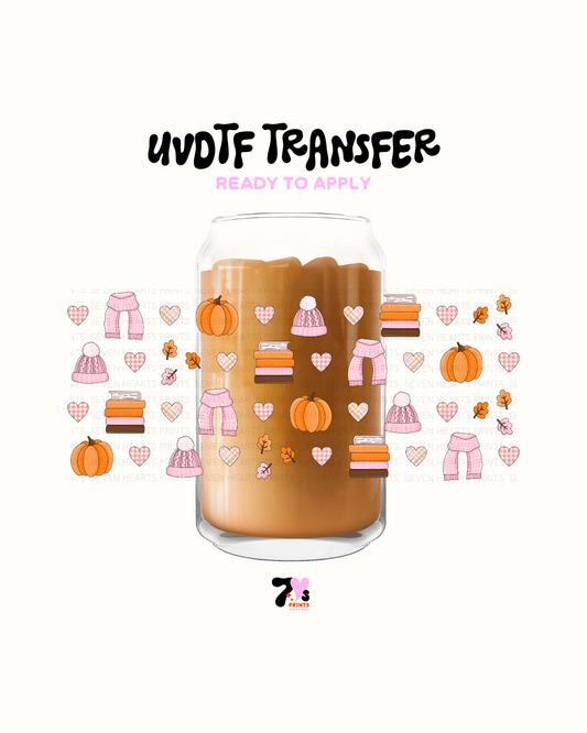 Autumn girl check - UVDTF Wraps