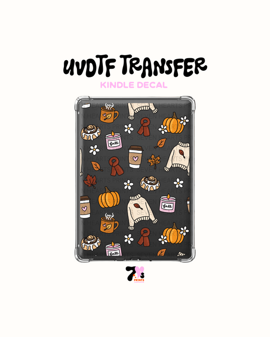 Cozy Vibes - UVDTF Kindle Decal