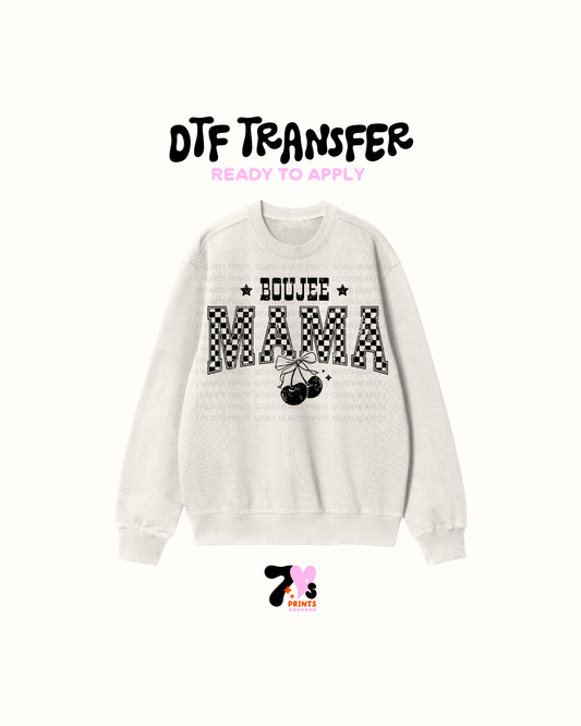 Boujee mamaDTF Transfers