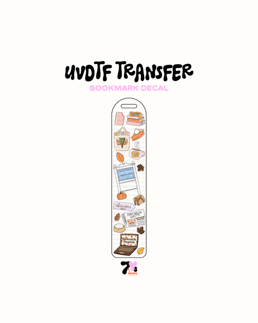 #179 UVDTF Bookmark Decal 1.1