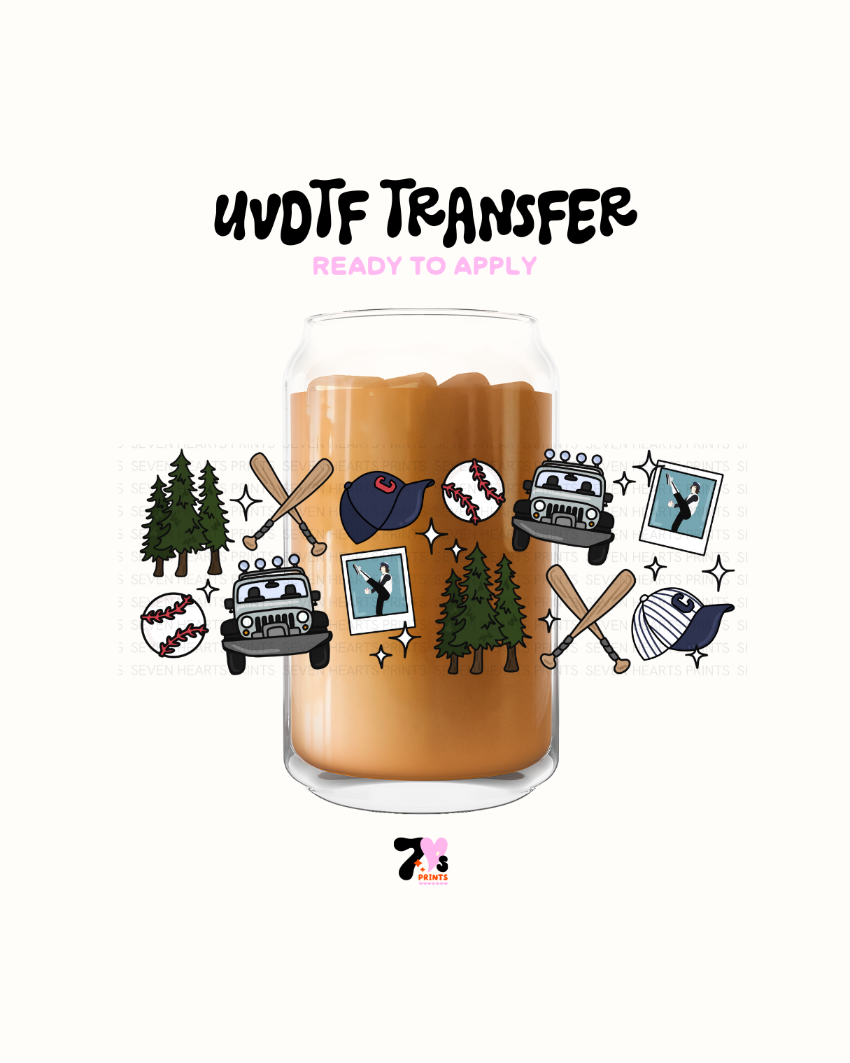 Twilight Baseball - UVDTF Wraps