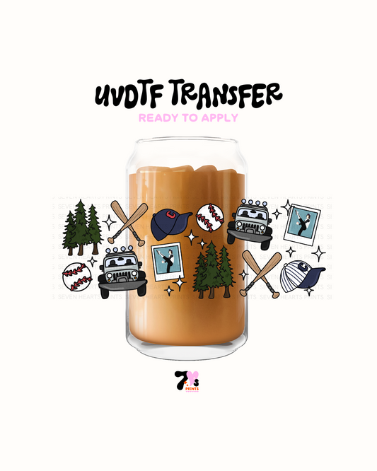 Twilight Baseball - UVDTF Wraps