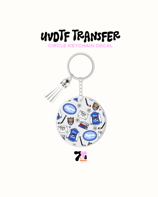 Off Campus - Round Keychain Set of 5