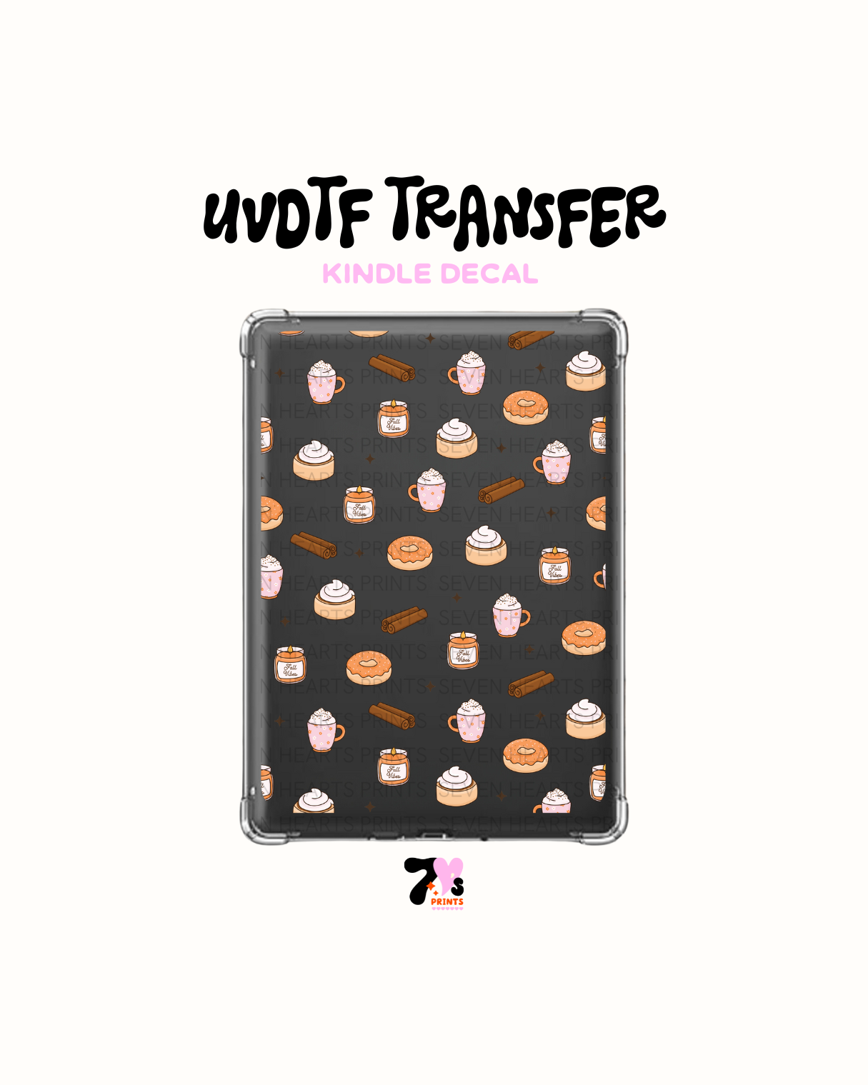 Cinammon - UVDTF Kindle Decal