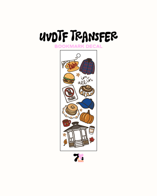 Lukes burgers - UVDTF Bookmark Decal