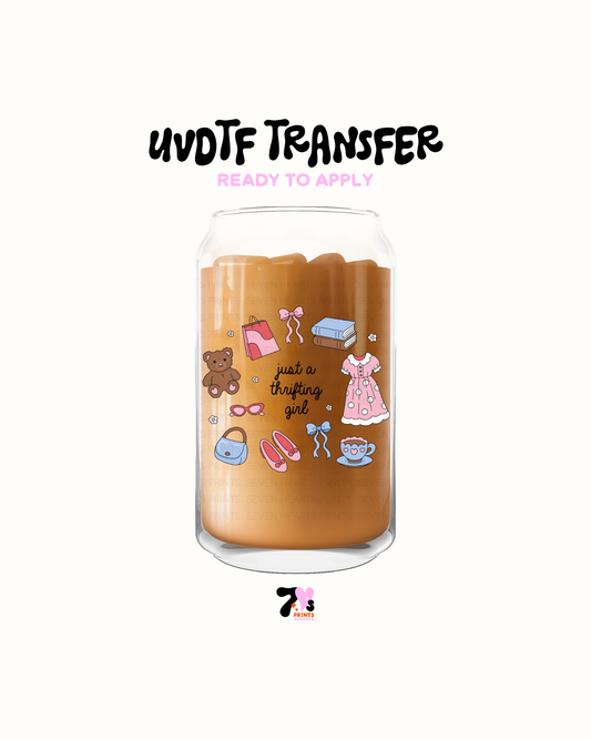 Just trifting girl - UVDTF Decal