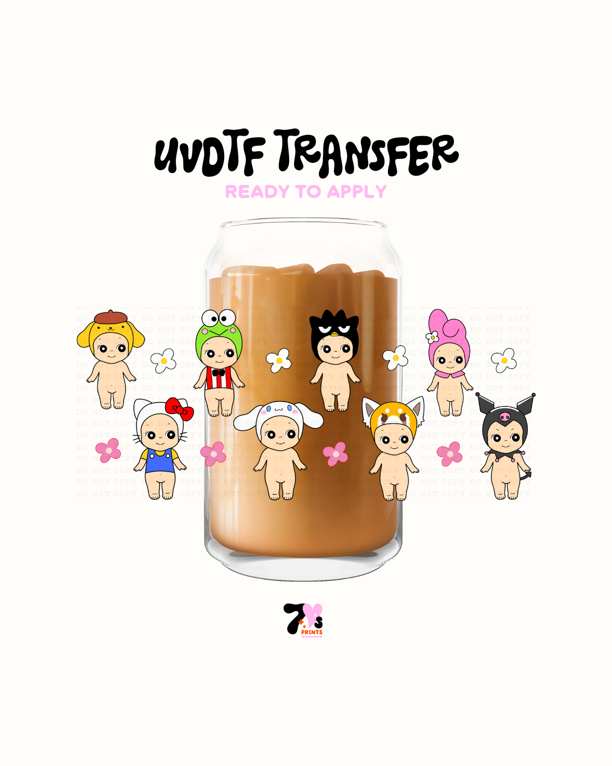 Angels  - UVDTF Wrap