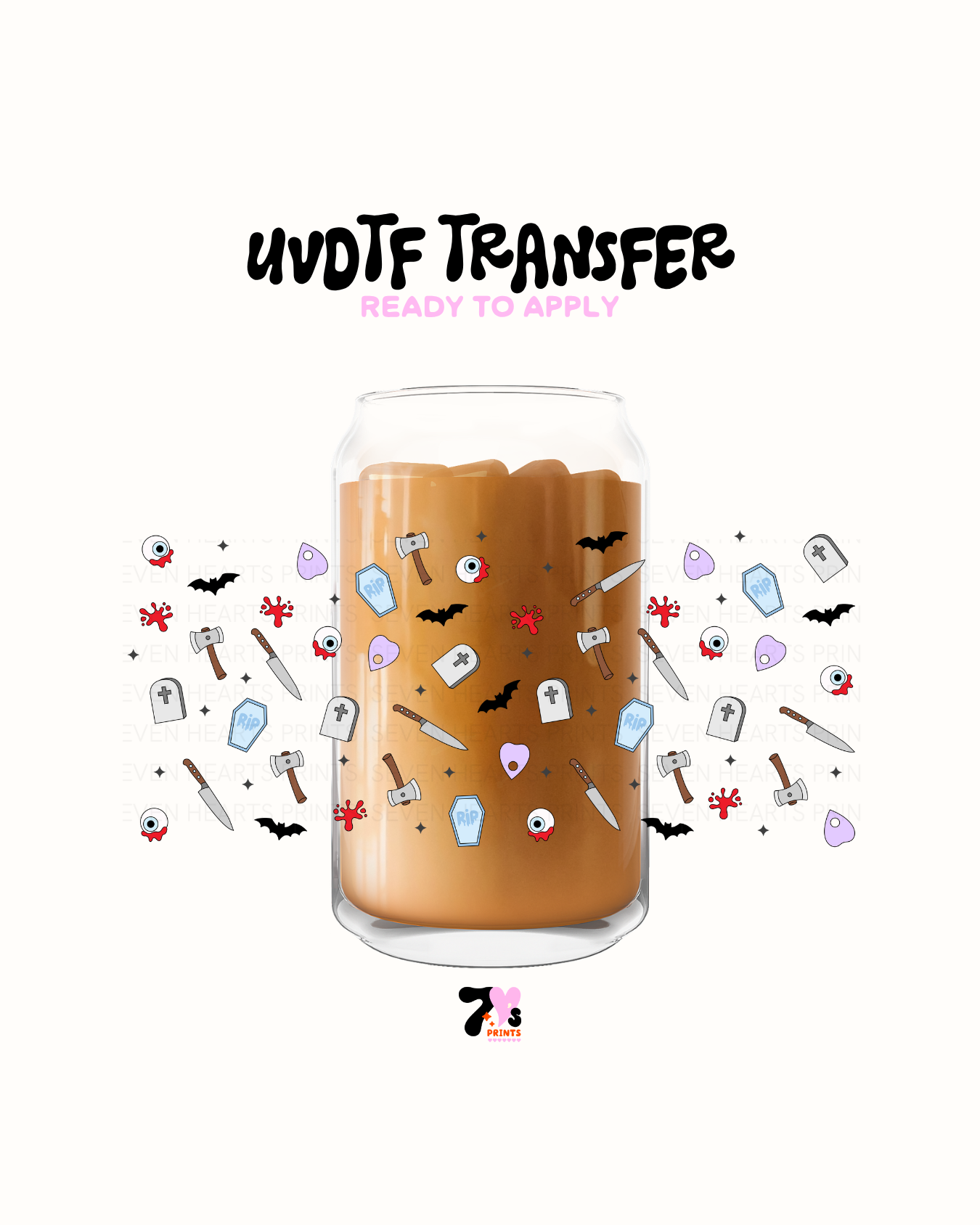 Bats and axes - UVDTF Wrap