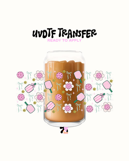 Pickle ball- UVDTF Wrap