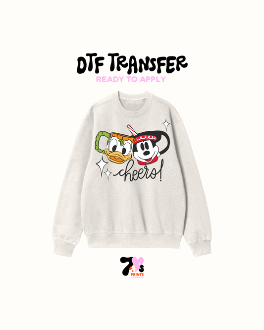 Cheers Mugs - DTF Transfers