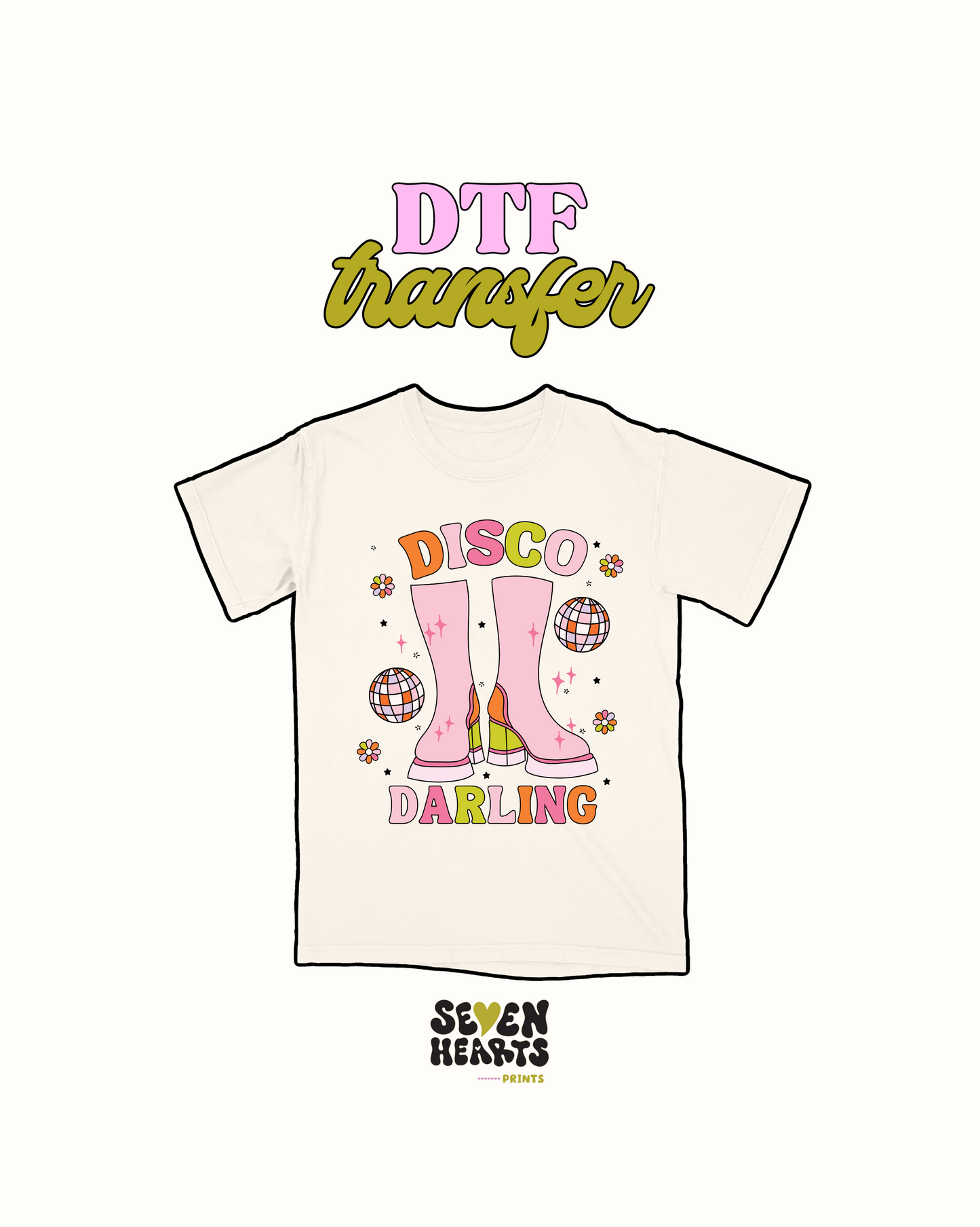 Disco Darling - Transferencia DTF