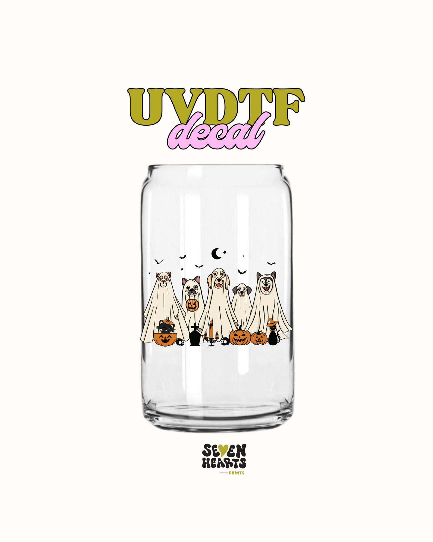 Spooky dogs - UVDTF