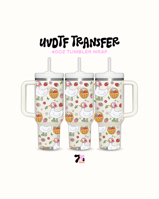 Spring Goose - UVDTF Wrap