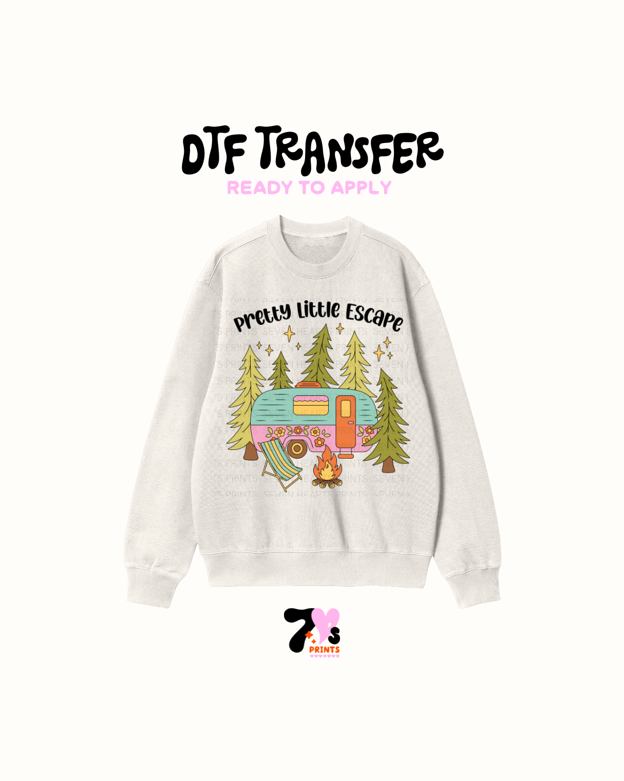 Pretty little escape - DTF Transfer