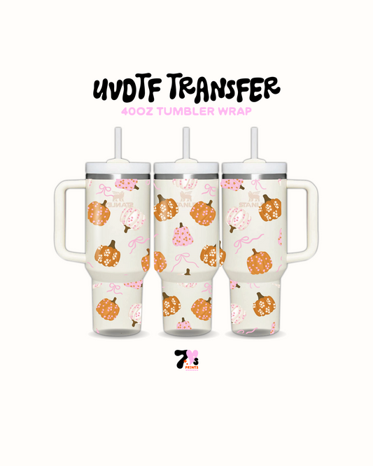 Cute pumpkins - UVDTF Wrap