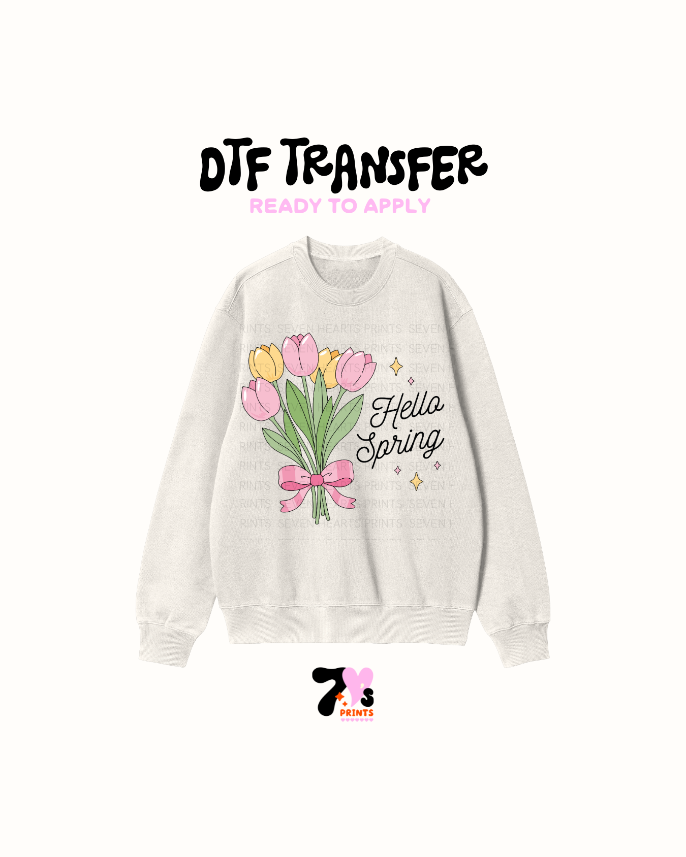 Hello spring - DTF Transfers