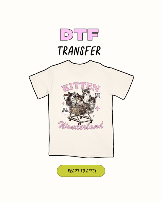 Kitten - DTF Transfer