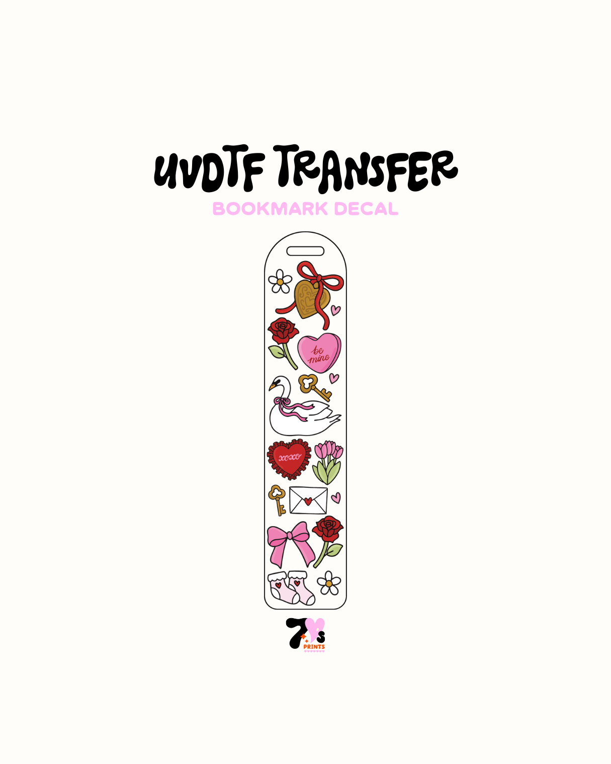 Libros de Astro - Calcomanía de marcador UVDTF 