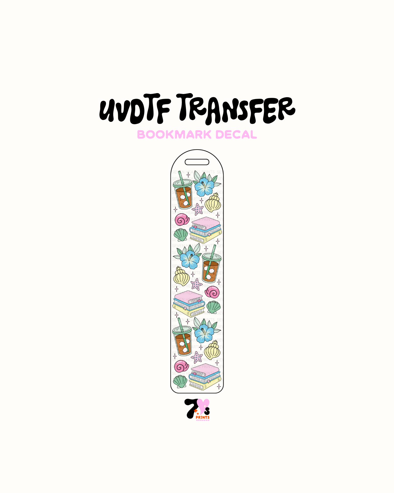 #166 UVDTF Bookmark Decal 1.1