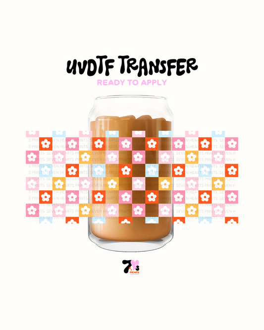Colorful flowers - UVDTF Wrap