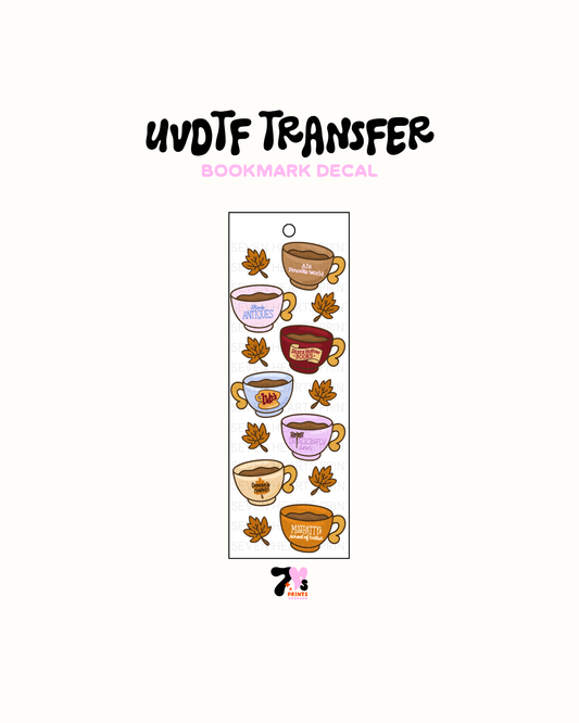 UVDTF Bookmark Decal #343