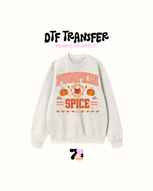 pumpkin spice - DTF Transfers