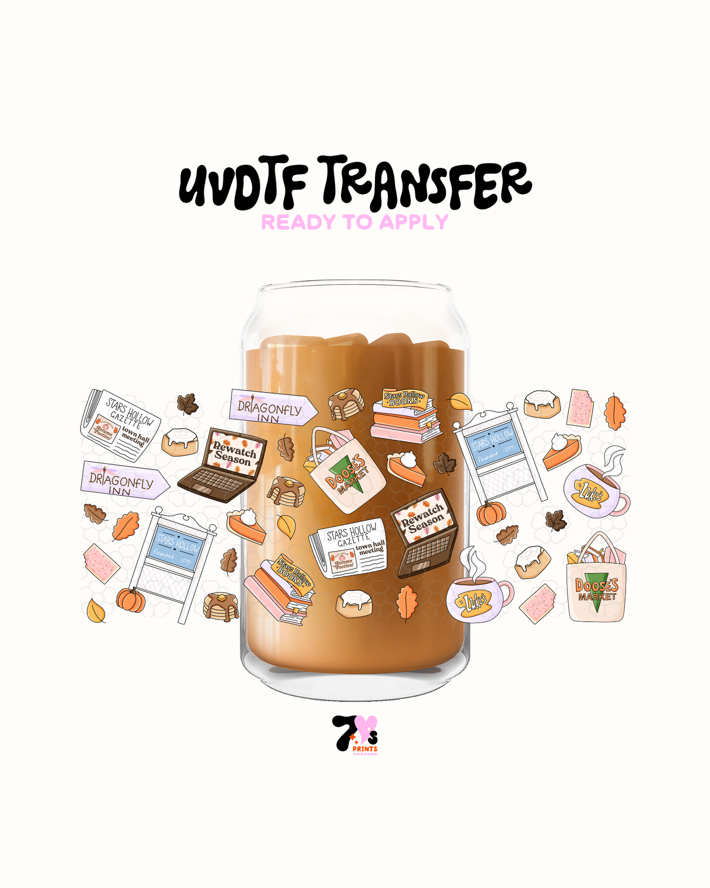 Stars Hollow Fall- UVDTF Wrap