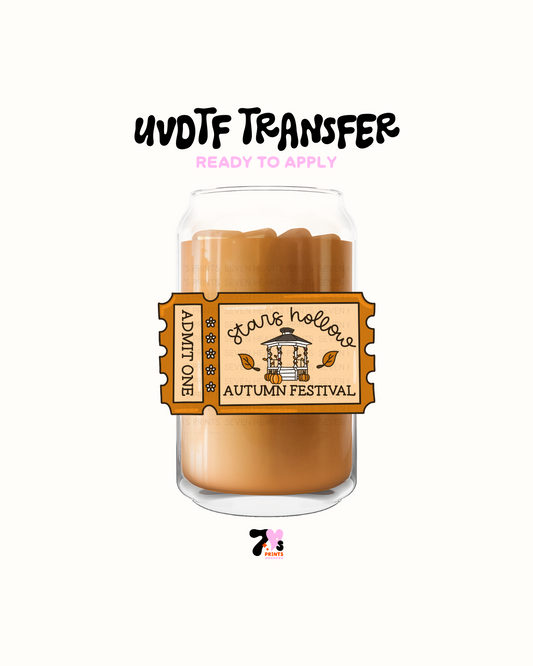 Autum festival - UVDTF Decal