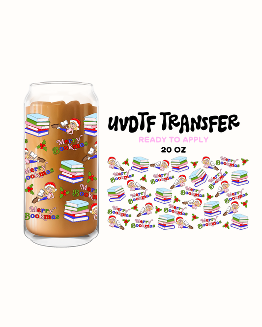 Merry bookman - UVDTF 20oz Cup Wrap