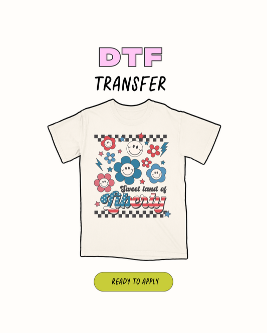 4 de julio #1 - Transferencia DTF