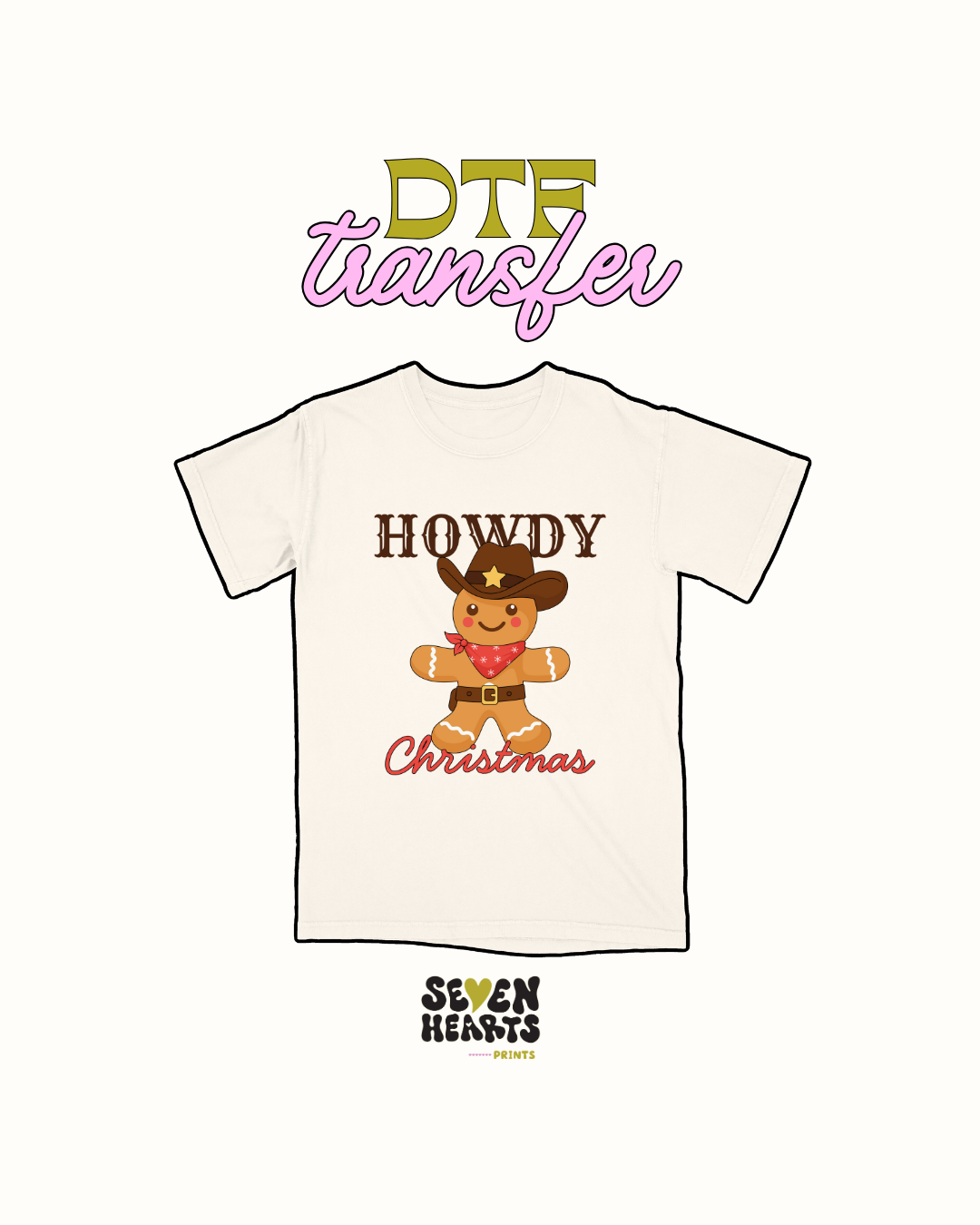 Howdy xmas - DTF Transfers