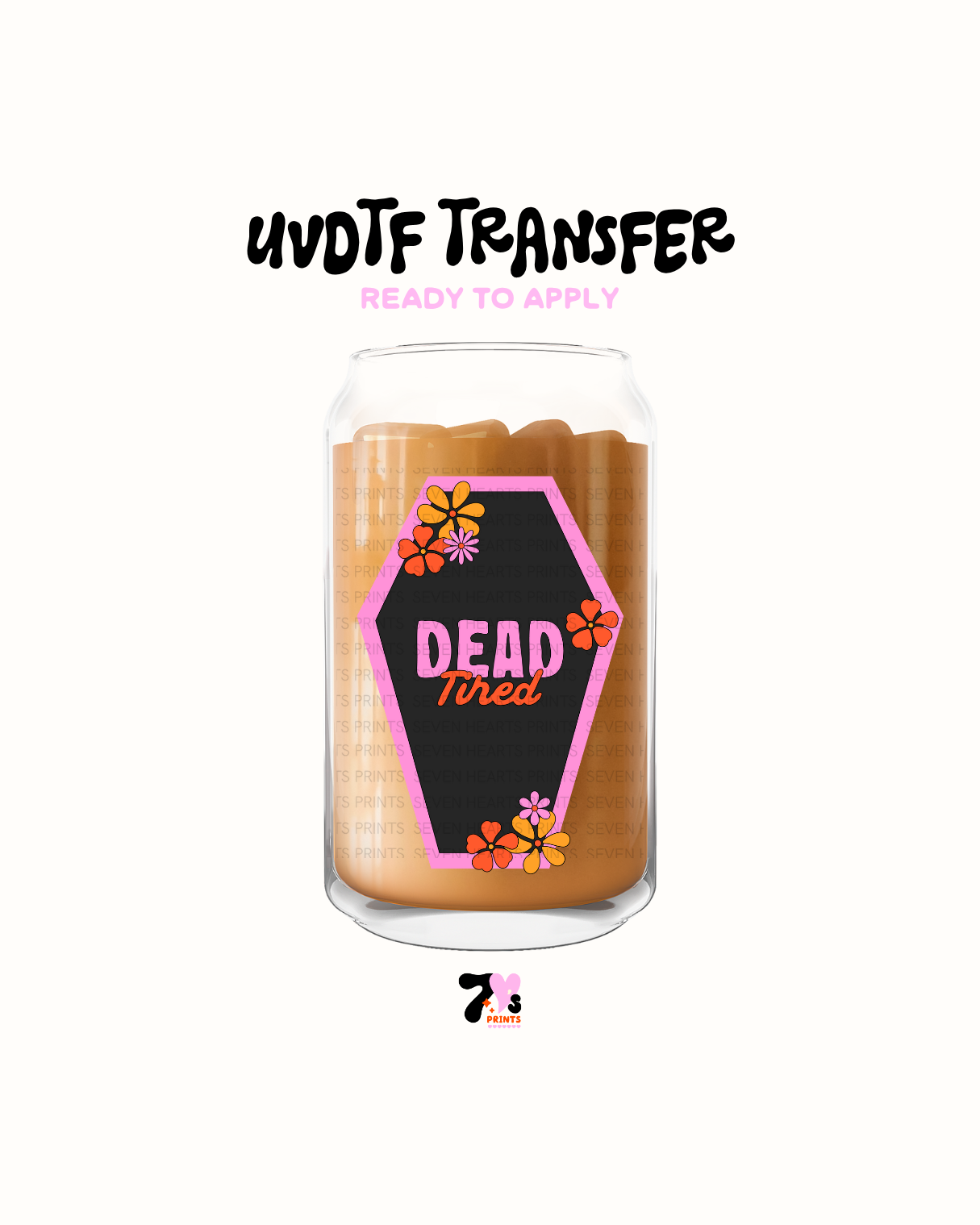 Dead Tired - UVDTF Decal