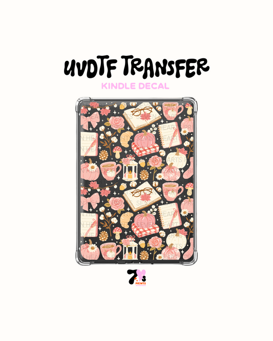 Cozy fall - UVDTF Kindle Decal