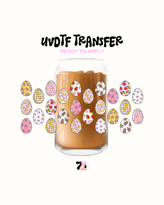 Retro eggs - UVDTF Wrap