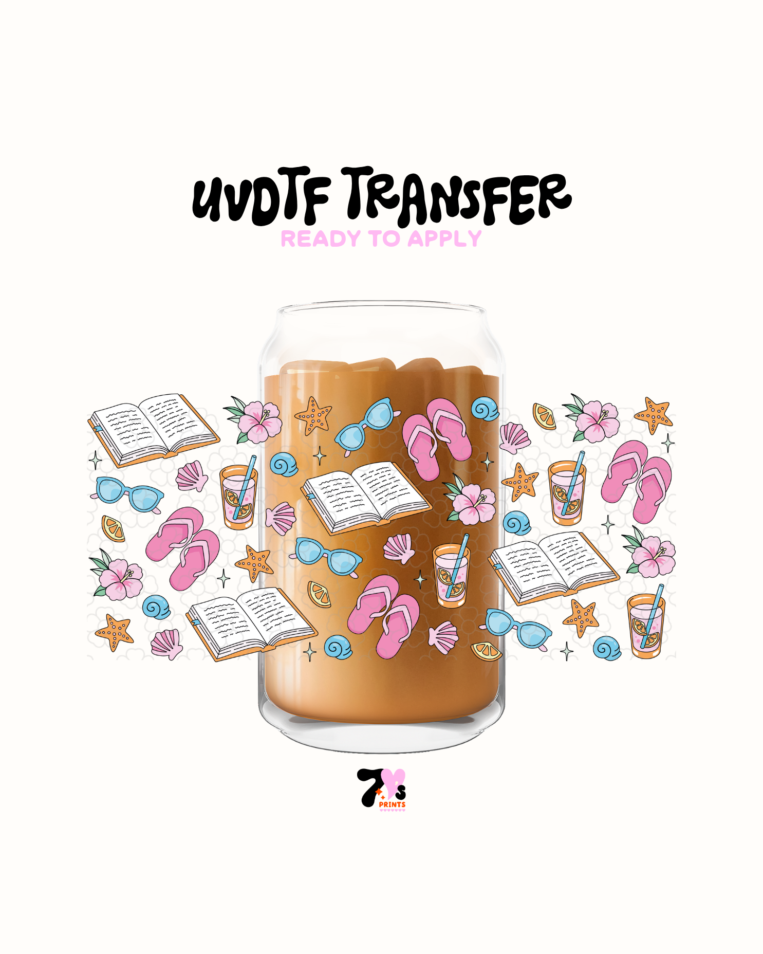 Beach vibes - UVDTF Wrap
